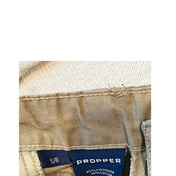 Propper Khaki Cargo Pants Mens Small 30x30 - Picture 3 of 3